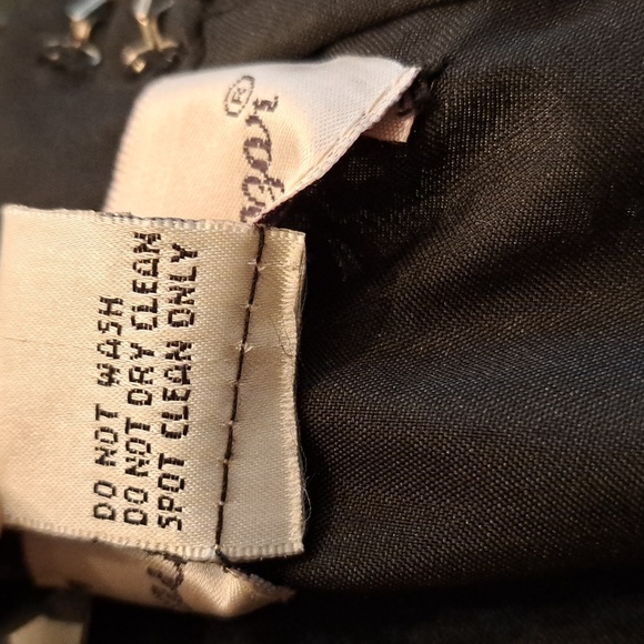 Vintage Laurence Kazar sequin beaded Dress Womens Vintage Large Black Formal - Picture 12 of 15